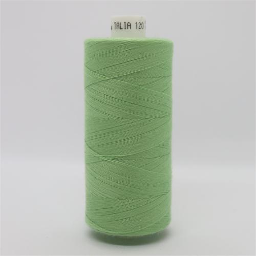 Polyesterová ni� Talia 120 - 1000 m svìtle zelená barva 743