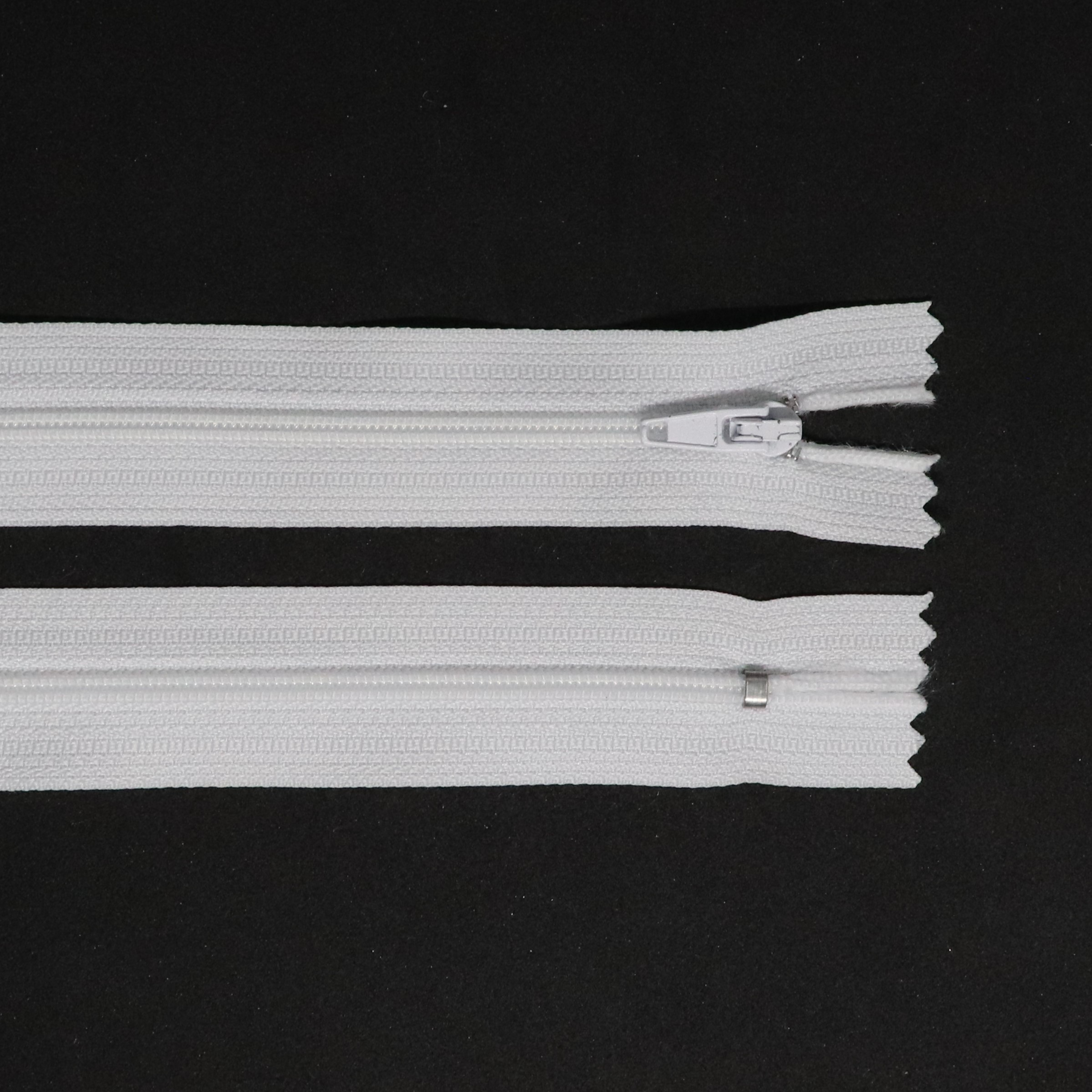 Spirálový zip, šíøe 3 mm, délka 14 cm, bílá - zvìtšit obrázek